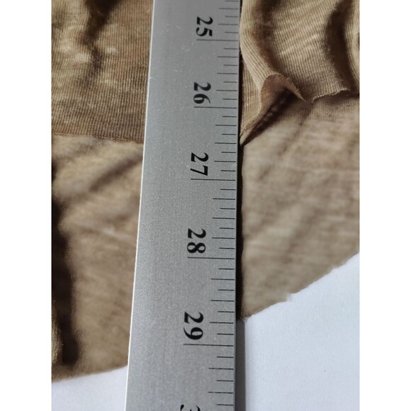 Rewash Juniors Large Boho Green Smocked Flutter Sleeve High Low Burnout Top - Picture 12 of 12